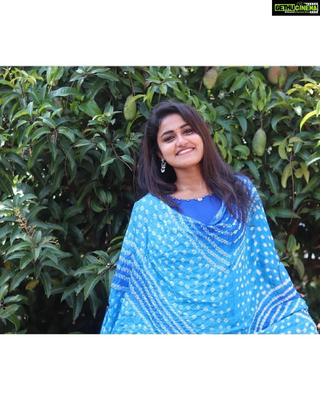 Haritha G Nair Instagram - BLUE-tifulšā¤