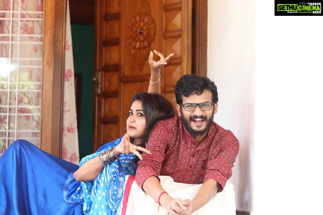 Haritha G Nair Instagram - A normal photo with u🙄... Not possible🤦‍♀️ @vysakhchikku