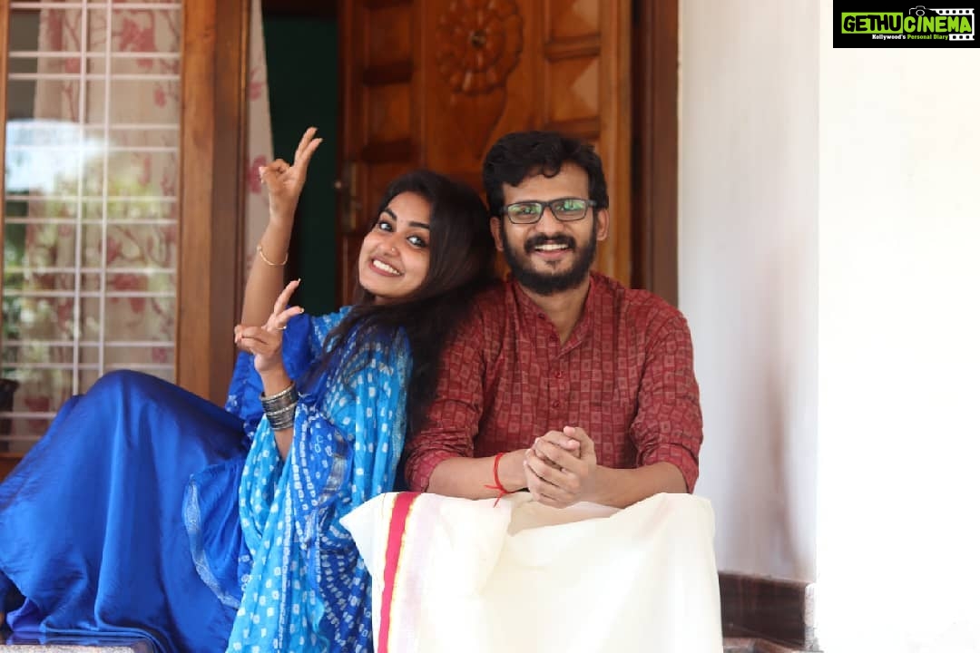 Haritha G Nair Instagram - A normal photo with u🙄... Not possible🤦‍♀️ @vysakhchikku
