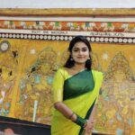 Haritha G Nair Instagram - 🙏🏻🙏🏻🙏🏻😇 📸: @rohith.rnair.44 Guruvayoor Sri Krishna Temple