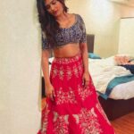 Hebah Patel Instagram - @niharikasingh13 plz get married. I want to wear a non event lehenga. 🫰🏼