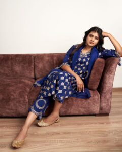 Hebah Patel Instagram - 👗: @officialanahita @issadesignerstudio 💄: @makeupbyramakrishna @vijjireddyskht 📸 : @kalyanyasaswi
