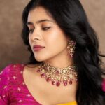 Hebah Patel Instagram – For an event many moons ago! 👗: @officialanahita @gubbarajyalakshmi
💎 : @mahalaxmijewellery
💄: @makeupbyramakrishna @vijjireddyskht 
📸 : @kalyanyasaswi