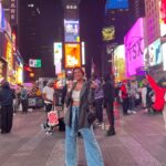 Hebah Patel Instagram – Last of the 💩! Best time in a long time! 🫰🏼 Times Square