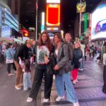 Hebah Patel Instagram – Yeh dosti gehri hai! Ya toh ye photo 3D hai! 🫰🏼🫰🏼 Times Square