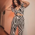 Helly Shah Instagram - Why be calm when you can be a thunder that strikes ? 📸 : @ashish_sawant__ 🙎🏼‍♀️: @style_deintrepide 👗: @ranbirmukherjeeofficial