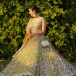 Helly Shah Instagram – Phir le aaya dil 💚

Obsessing over the lehenga ~ @lapink_by_knareshkumar ❤️ 
Captured by ~ @faizan_photo_graphy