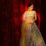 Helly Shah Instagram – Phir le aaya dil 💚

Obsessing over the lehenga ~ @lapink_by_knareshkumar ❤️ 
Captured by ~ @faizan_photo_graphy