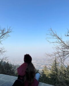 Helly Shah Instagram - Today’s blush …. Sponsored by mountains 🥰✨ Kashmir