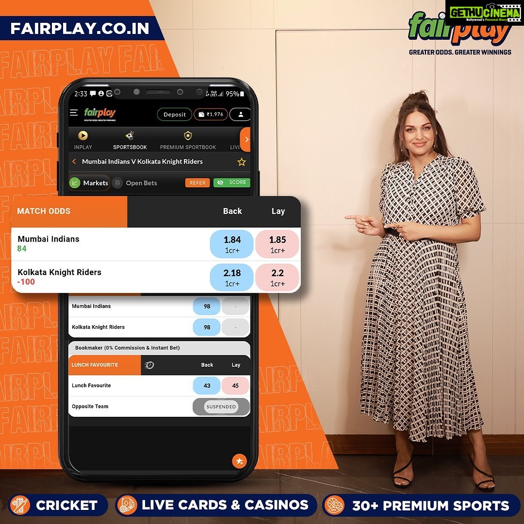 Himanshi Khurana Instagram - Use Affiliate Code HIMA300 to get a 300% first and 50% second deposit bonus. Continue earning huge profits this IPL season only with FairPlay, India's best sports betting exchange. 🏆🏏Bet on every IPL match and get an exclusive 5% loss-back bonus. 💰🤑 Plus, enjoy free live streaming of every match (before TV). 📺👀 Don't miss out on the action and make smart bets with FairPlay. 😎 Instant Account Creation with a few clicks! 🤑300% 1st Deposit Bonus & 50% 2nd deposit bonus with FREE GOLD loyalty status - up to 9% Recharge/Redeposit Bonus lifelong! 💰5% lossback bonus on every IPL match. 😍 Best Loyalty Plan – Up to 10% Loyalty bonus. 🤝 15% referral bonus across FairPlay & Turnover Bonus as well! 👌 Best Odds in the market. Greater Odds = Greater Winnings! 🕒 24/7 Free Instant Withdrawals ⚡Fastest Settlements within 5mins Register today, win everyday 🏆 #IPL2023withFairPlay #IPL2023 #IPL #Cricket #T20 #T20cricket #FairPlay #Cricketbetting #Betting #Cricketlovers #Betandwin #IPL2023Live #IPL2023Season #IPL2023Matches #CricketBettingTips #CricketBetWinRepeat #BetOnCricket #Bettingtips #cricketlivebetting #cricketbettingonline #onlinecricketbetting