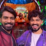 Hiphop Tamizha Instagram - Years may pass but some people they never change. Throwback with my fav @makapa_anand during #Anbarivu promotion ❤️🥳