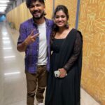Hiphop Tamizha Instagram - From #vilambaraidaiveli to #kanavugal @srinisha_jayaseelan - always a pleasure to work with 😁❤️