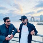 Hiphop Tamizha Instagram - The super cool Dad & Son gon’ hit your tv’s soon - Jan 7th on @disneyplushotstar ! That was a great time @officialsaikumar na. Thank you for all the insights. All the love ❤️