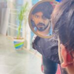 Hiphop Tamizha Instagram – When i looked at the mirror & went – 🤔 #anbarivudiaries