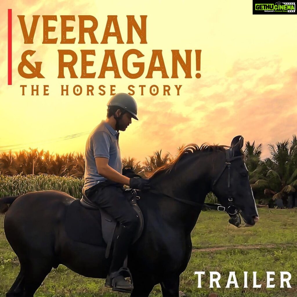 Hiphop Tamizha Instagram - Watch Veeran & Reagan - the Horse Story !!! Link in bio 🤟🏻