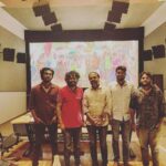 Hiphop Tamizha Instagram - Final mix - locked and loaded - 🤟🏻 #sivakumarsabadham in Dolby Atmos - mixed by #tapasnayak - on the way - Sept 30 (mark your calendars) !