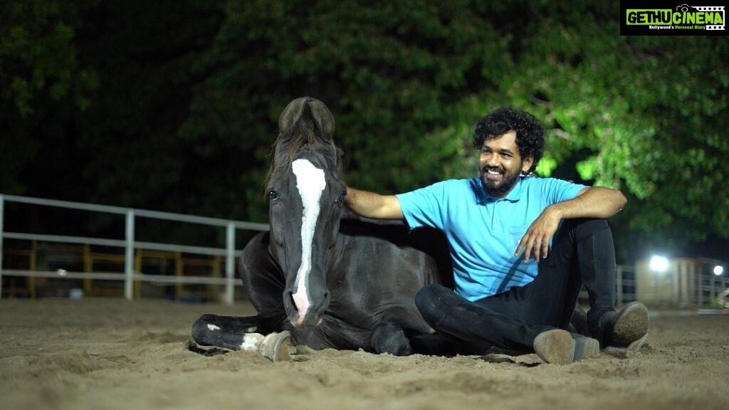 Hiphop Tamizha Instagram - There is nothing so calming yet also so invigorating than to be with a horse. A horse, teaches you so much about yourself and the world around you. You learn about patience and discipline while training them, and perseverance when facing obstacles that at times may feel unsurmountable. My brothers documented my journey with Reagan and will present it to you in 7 episodes. Thank you jp & bharath, manoj and the whole team involved with it. வீரன் குதிரை ரீகன் 🤟🏻