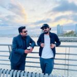 Hiphop Tamizha Instagram - The super cool Dad & Son gon’ hit your tv’s soon - Jan 7th on @disneyplushotstar ! That was a great time @officialsaikumar na. Thank you for all the insights. All the love ❤️