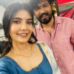 Hiphop Tamizha Instagram - Trailer is out now (link in bio) #sivakumarinsabatham - Sivakumar & Shruthi 🤟🏻 Aduthu ovvoru charecter ah intro panrom 🙏🏻