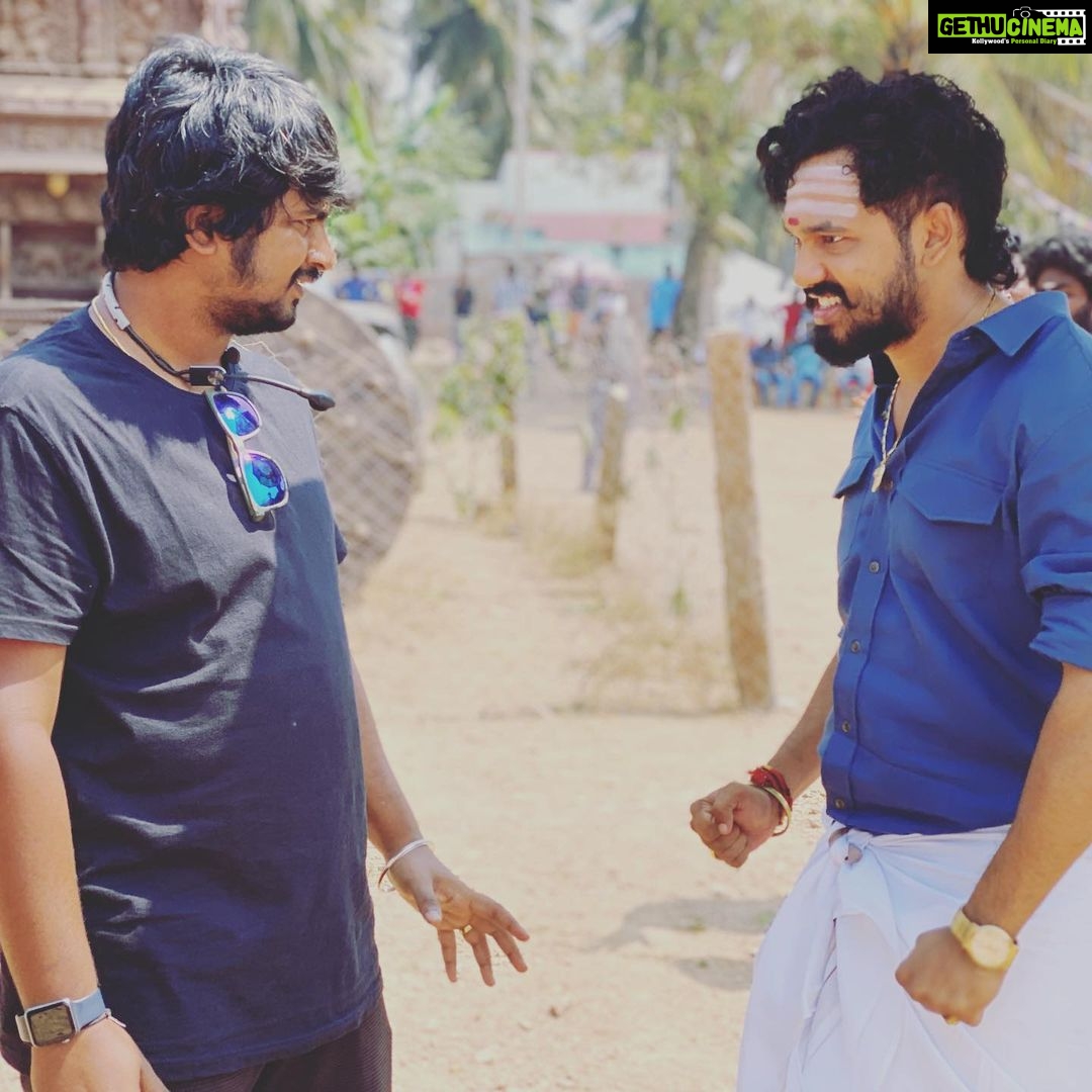 Hiphop Tamizha Instagram - To the brother who pushes me beyond my limits - இன்று பிறந்தநாள் காணும், என் அன்பு தம்பி @aswinfilm க்கு, இனிய பிறந்தநாள் நல்வாழ்த்துகள் 🥳 May all you wish for, come true ❤️ Love you my bro ❤️ Happy Birthday 🎂