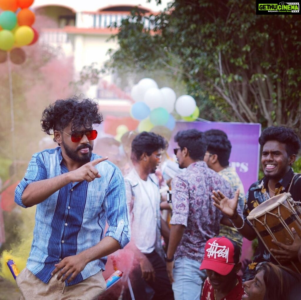 Hiphop Tamizha Instagram - Keep calm and say “Dumkapura Rapkutha ” 🥳 Dance wild- have fun ❤️ Meet you soon in theatres ✌🏻