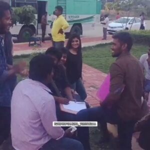 Hiphop Tamizha Instagram - என் அன்பு தம்பிக்கு இனிய பிறந்தநாள் வாழ்த்துகள் ❤️ Happy birthday @devesh46_ 🥳 
This was his birthday celebration from the sets of #meesayamurukku - beautiful memories. Let all your dreams come true my brother ❤️