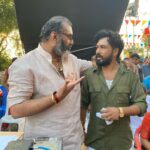 Hiphop Tamizha Instagram - The backbone of our movie ❤️ When we meet the right people at the right time, our perspective changes and we start unlearning a lot of things and everything starts to feel fresh. Thank you for all the after shoot lessons & wisdom 😁🙏🏻❤️ Love u from the bottom of my heart anna ❤️