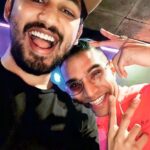 Hiphop Tamizha Instagram - The International Annan - Shtambi just dropped a collabo 🔥🤟🏻 watch - blast em speakers and spread the news 🥳🔥🤟🏻 #International - Song link in bio 🤟🏻🔥