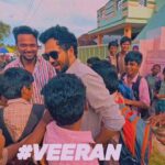 Hiphop Tamizha Instagram - One year of rollercoaster adventures, wrapped ! Post production in full swing 🤟🏻 #veeran is going to be a very happy movie ❤️😁