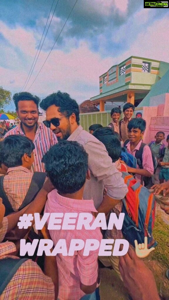 Hiphop Tamizha Instagram - One year of rollercoaster adventures, wrapped ! Post production in full swing 🤟🏻 #veeran is going to be a very happy movie ❤😁