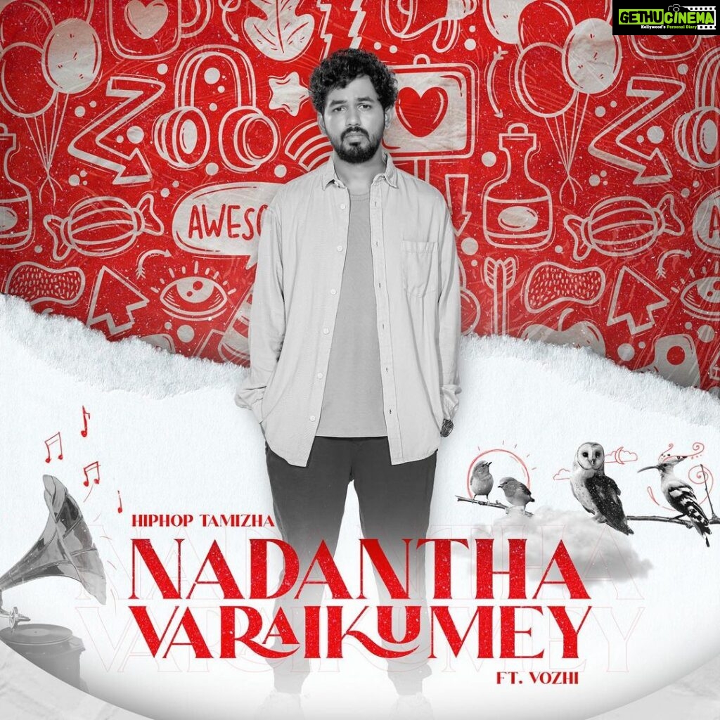 Hiphop Tamizha Instagram - Only on STREAMING PLATFORMS - midnight✌🏻#nadanthavaraikumey ft @vozhi
