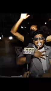 Hiphop Tamizha Instagram - Naan vibe aavuraaannnnnn 🥳😂🥳 sema edit 😂🙌🏻