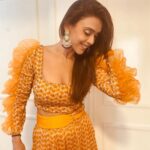 Hrishitaa Bhatt Instagram - Be your kind of gorgeous 💕 . . . Styled by - @stylebyriyajn Assisted by- @moreprachi__ Outfit- @raasabysakshi PR- @_anushkapuri_ Jewellery - @chhavisjewel Managed by - @moushumibanerji . #hrishitaabhatt #bollywoodactress #mumbaiinfluencer #mumbaiinstagrammers #mumbaidaily #mumbaigram #mumbaifashion  #bollywoodfashion #bollywoodstyle #indianactress #yellowdress #outfitinspiration #yellow #lookoftheday #outfitoftheday #ootd