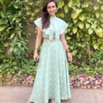 Hrishitaa Bhatt Instagram – Wishing you a very Happy World Environment Day. Let us be responsible for our environment.
.
. 

Outfit by @barrooni.in , @simrankhera5
Managed by @moushumibanerji
.
.
.
#hrishitaabhatt #bollywoodactress #mumbaiinfluencer #mumbaiinstagrammers #mumbaidaily #mumbaigram #mumbaifashion  #bollywoodfashion #bollywoodstyle #indianactress #worldenvironmentday #gogreen #environment #environmentday