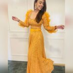 Hrishitaa Bhatt Instagram - Be your kind of gorgeous 💕 . . . Styled by - @stylebyriyajn Assisted by- @moreprachi__ Outfit- @raasabysakshi PR- @_anushkapuri_ Jewellery - @chhavisjewel Managed by - @moushumibanerji . #hrishitaabhatt #bollywoodactress #mumbaiinfluencer #mumbaiinstagrammers #mumbaidaily #mumbaigram #mumbaifashion  #bollywoodfashion #bollywoodstyle #indianactress #yellowdress #outfitinspiration #yellow #lookoftheday #outfitoftheday #ootd