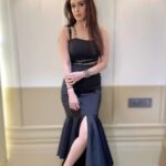 Hrishitaa Bhatt Instagram - Life isn't perfect but your dress can be ✨️✨️ . . . Styled by- @stylebyriyajn Outfit- @rashinangaliaa Jewellery - @shillpapuriidesignerjewellery Managed by- @moushumibanerji . . #hrishitaabhatt #bollywoodactress #mumbaiinfluencer #mumbaiinstagrammers #mumbaidaily #mumbaigram #mumbaifashion  #bollywoodfashion #bollywoodstyle #indianactress #blackdress #outfitinspiration #blackoutfits #lookoftheday #outfitoftheday #ootd