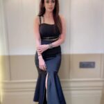 Hrishitaa Bhatt Instagram - Life isn't perfect but your dress can be ✨️✨️ . . . Styled by- @stylebyriyajn Outfit- @rashinangaliaa Jewellery - @shillpapuriidesignerjewellery Managed by- @moushumibanerji . . #hrishitaabhatt #bollywoodactress #mumbaiinfluencer #mumbaiinstagrammers #mumbaidaily #mumbaigram #mumbaifashion  #bollywoodfashion #bollywoodstyle #indianactress #blackdress #outfitinspiration #blackoutfits #lookoftheday #outfitoftheday #ootd