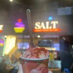 Hussain Dalal Instagram - Yaad hai?... jab garmiyon mein, lunch break ke dauran hum chhup kar school ke gate mein haath daal kar, thele se amrood khareeda karte the ? Aur lete hue cheenkh kar poochhte the "mirchi powder aur Namak daala na ? ".... Bas Wahi taste humari life mein comeback kar Raha hai ! @salt.pune makes the most amazingly authentic guava icecream with chili and SALT, (ofcourse ) on top ❤️ For a trip down memory lane, hop over to @salt.pune at Salunke Vihar. In Pune. Maharashtra. And experience nostalgia like never before !! iss EID WEEKEND par, I'm going to be at @salt.pune where are you going to be ? Photo credit - @zeebamiraie ❤️