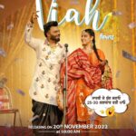 Isha Malviya Instagram - Sai ji di mehar nal app sab de viahan Ch Ronak mela lagda rahe te apna gana vajda rahe.. 😍🙌🏻 Aa rahe han 20th nu nava gana #viah VIAH leke hojo tyar fir Bhangre paon lai SARTHI K IS BACK ♥️✌️ @isha__malviya @sarthi_k @imranjhayaar @er.harshwadhwa @wadhwaproductions @ranbanproduction @sohi_saini @khushkangofficial1 @gk.digital promotion