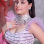 Isha Malviya Instagram - 💜 MUA @manna.regina.official JEWELLERY BY @agsjewellery OUTFIT BY @aishwarya.designer.apparels . #ishamalviya #jhoom #throwback #nagpurevent