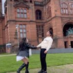 Isha Malviya Instagram - mehbooba aur mehboob dono girne wale the😂♥️ #abhisha #blooper #londondairies