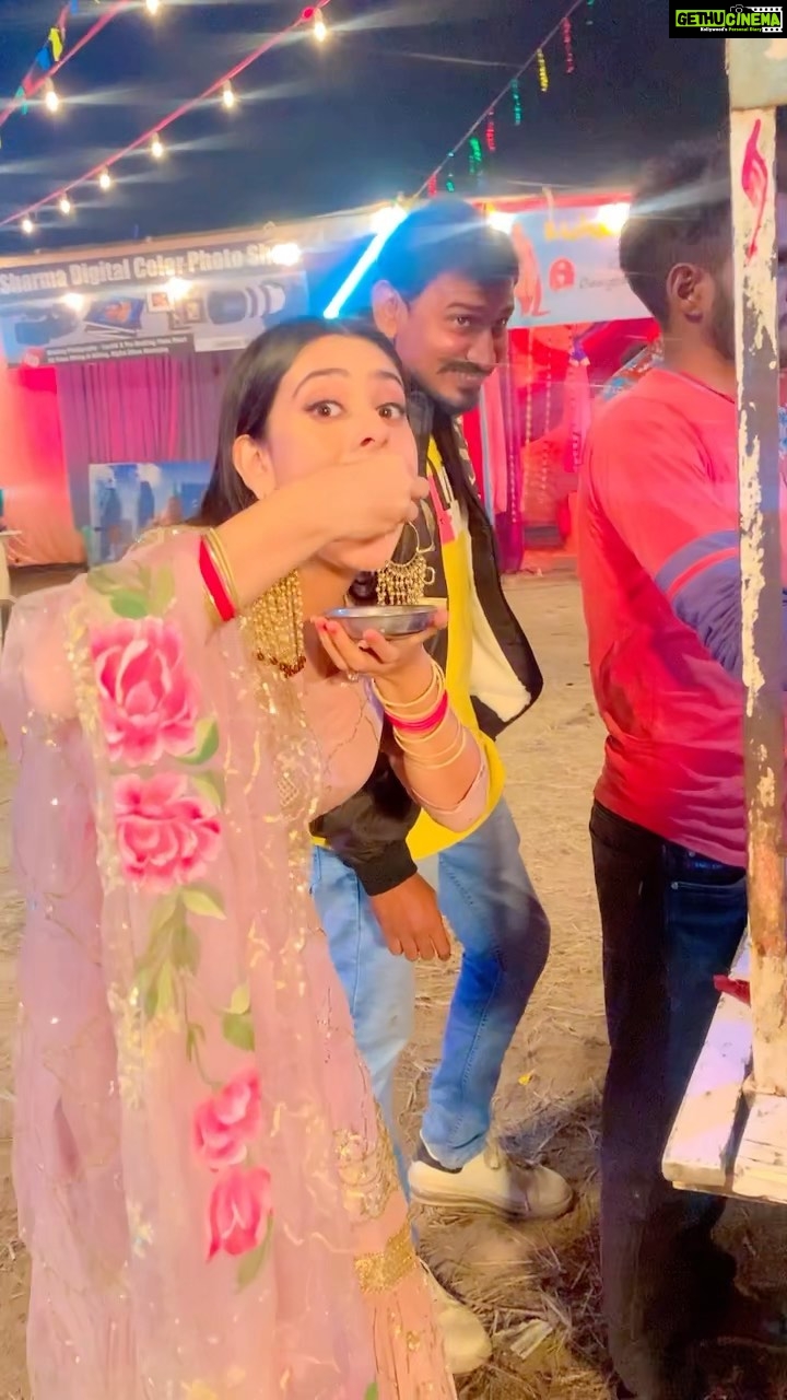 Isha Malviya Instagram - any golgappa lover here?🙈😍 . #ishamalviya
