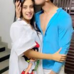Isha Malviya Instagram - happy birthday starboy!♥️😘 . @aebyborntoshine #abhishekkumar#birthday#ishamalviya#reel#abhisha
