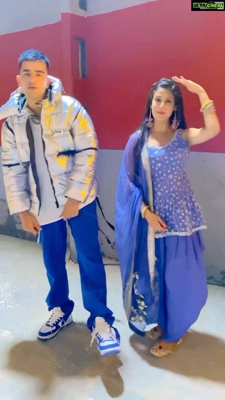 Isha Malviya Instagram - bad munda! @ijassmanak 🔥❤️ . @emiway_bantai jassmanak#badmunda#newsong#reels#bantai