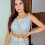 Isha Malviya Instagram - W.H.I.T.E 🤍 . top from @vastrabazarr 😍 . #ishamalviya#fashioninsta#ishafam