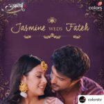 Isha Malviya Instagram - Posted @withregram • @colorstv How excited are you to attend Jasmine & Fateh’s wedding?🤩❤️ Dekhiye #Udaariyaan mein, Mon- Sat shaam 7 baje, #Colors par. Anytime on @voot. @isha__malviya @6_ankitgupta . #udaariyaan#jasfa#jasfadiwedding#twist#keepwatching#jasminsandhu