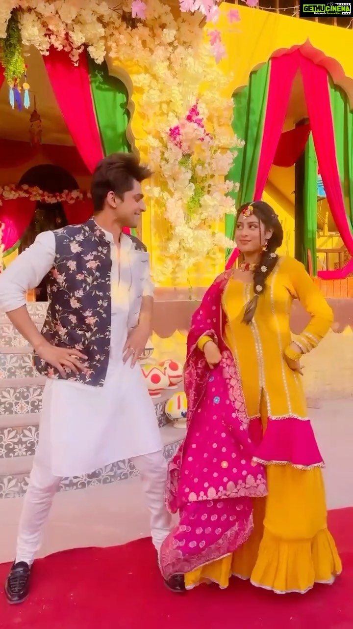 Isha Malviya Instagram - 😍💃🏻#10Kurhiya #AveeraSingh @pamsengh @yourjotaofficial @aveera.singh.masson #ishamalviya#jasminsandhu#udaariyaan#jasmin#amreek