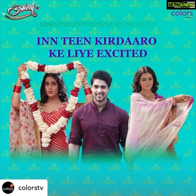 Isha Malviya Instagram - Posted @withregram • @colorstv Sapno se bhi sundar hogi yeh sapno ki kahaani! Kya aap bhi hai @badboyshah ki tarah excited? 😍✈️ #Udaariyaan, shuru ho raha hai 15 March se shaam 7 baje, #Colors par. @isha__malviya @6_ankitgupta @priyankachaharchoudhary