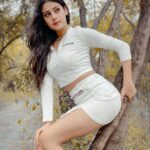 Isha Malviya Instagram - HAPPY SUNDAY..!🤍 ➡️which one is your favourite picture from 1st, 2nd and 3rd one? comment down and let me know.🐣 . ➡️OUTFIT FROM @hello_kitty_clothing_store 👗 ➡️EDITS BY @lalitcreationz ✨ . #happysunday#sundaypost#goodvibesonly#staysafe#stayhome#whiteoutfit#whitedress#twopiecedress#untitle8#hellokitty#ishamalviya#ishafam#ikgoals#explorepage#explore#october#2020#whiteisnewblack#whitelove#allwhite#swag#trendy#cooloutfits#trendof2020#madhyapradesh#mumbaians#whitcap#uniqueposes#sundayvibes#loveyouall🤍