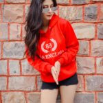 Isha Malviya Instagram - red hoodie is a vibe..!❤️ . who all are waiting for winters? jaldi se comments me btao.❄️ . HOODIE FROM @shoetense ✨ EDITS BY @lalitcreationz ✨ . #redhoodie#hoodie#october#wednesdayvibes#balenciaga#belenciagahoodie#redhood#ishamalviya#ishafam#ikgoals#explore#redisavibe#goodvibes#wintersoon#300ksoon#fashion#swag#womenstyle#girlyswag#modelslife#influencer#blogger#loveyouall❤️